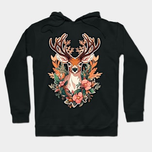 Cottagecore Deer Ugly Christmas Men Kids Women Christmas Hoodie